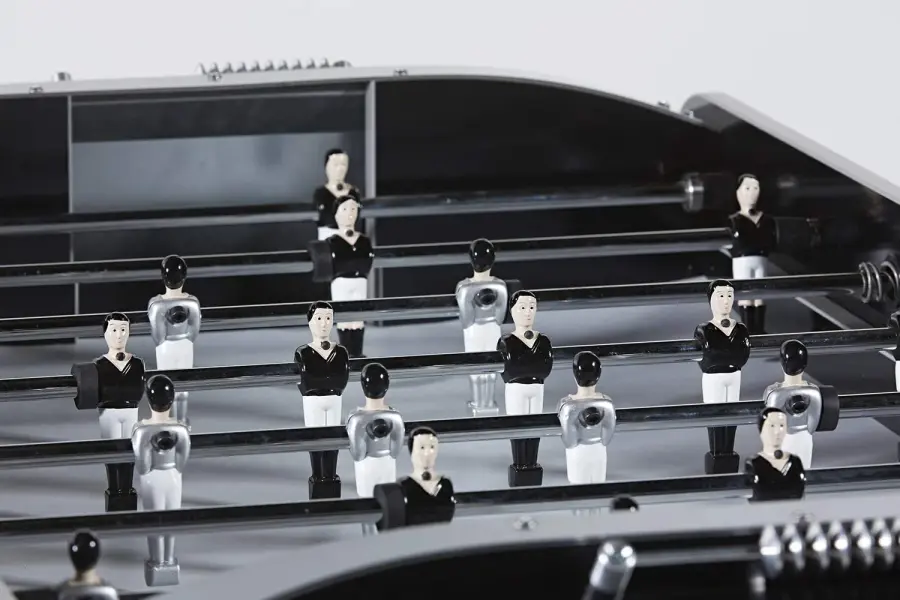 René Pierre Match Noir Indoor Foosball Table - Image 8