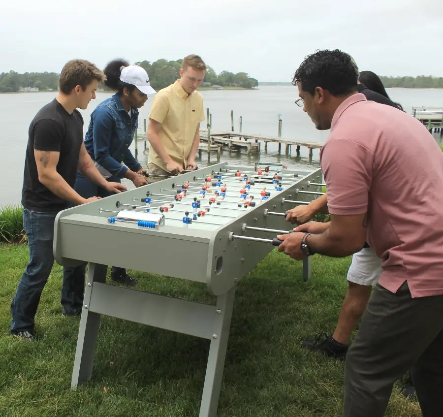 René Pierre Tahiti Outdoor Six-Player Foosball Table - Image 2