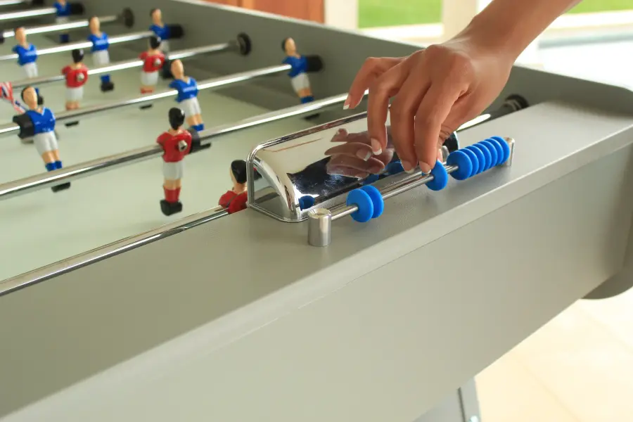 René Pierre Tahiti Outdoor Six-Player Foosball Table - Image 8
