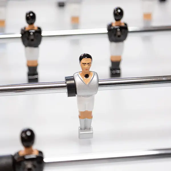 René Pierre Color Taupe Indoor Foosball Table - Image 3