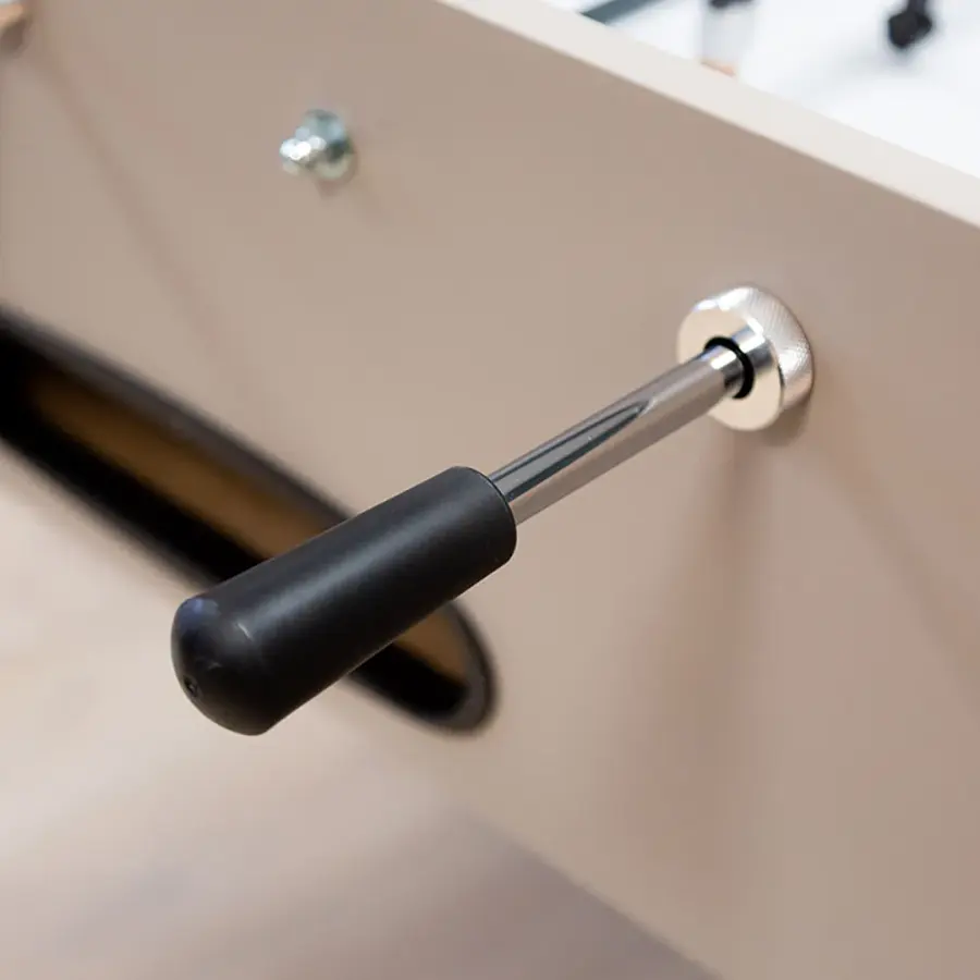 René Pierre Color Taupe Indoor Foosball Table - Image 6