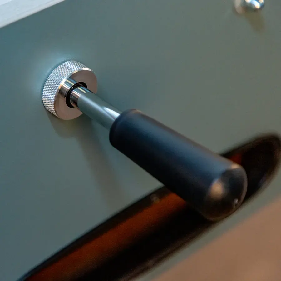 René Pierre Color Menthe Indoor Foosball Table - Image 6