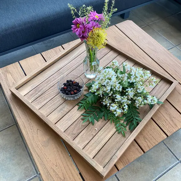Balance Teak Serving Tray - Image 5