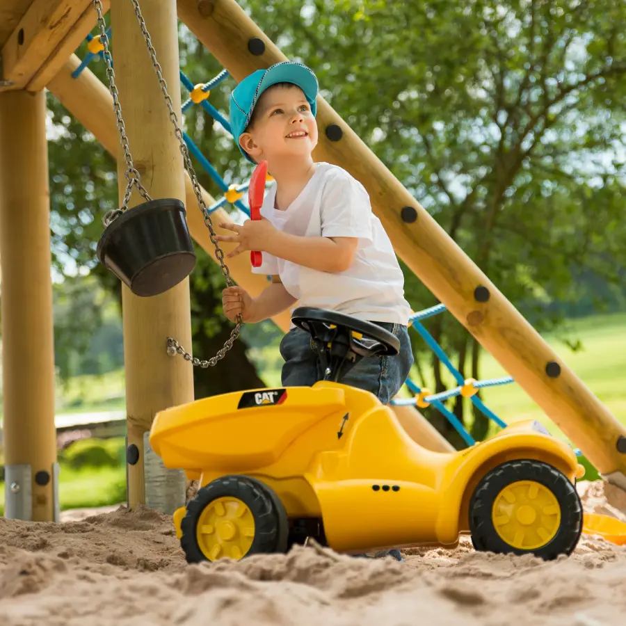 CAT Minitrac Baby Dumper Ride-On - Image 5