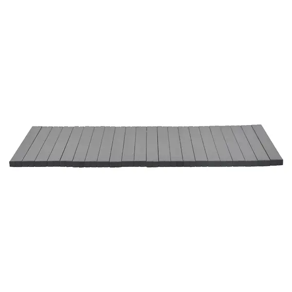 The Butler Serving Tray combines contemporary design with durable aluminum construction, making it ideal for outdoor entertaining. Its compact, versatile design works beautifully for serving drinks and snacks or displaying decorative items. - alternate view