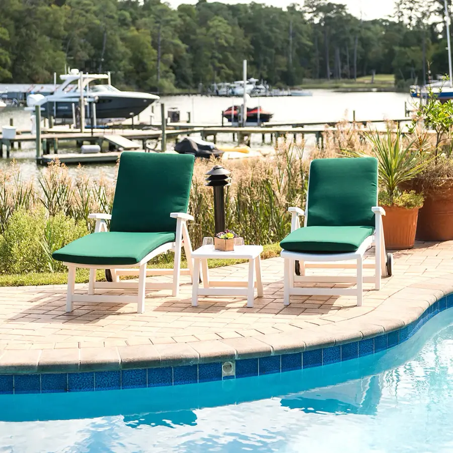 Roma Polymer Resin Multi-Position Lounger - Image 4