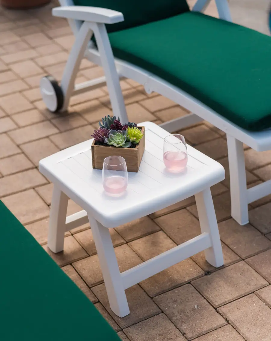 Roma Multi-Position Lounger Set with Table & Cushions - Image 2