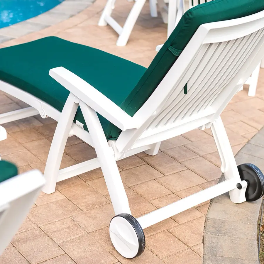 Roma Multi-Position Lounger Set with Table & Cushions - Image 3