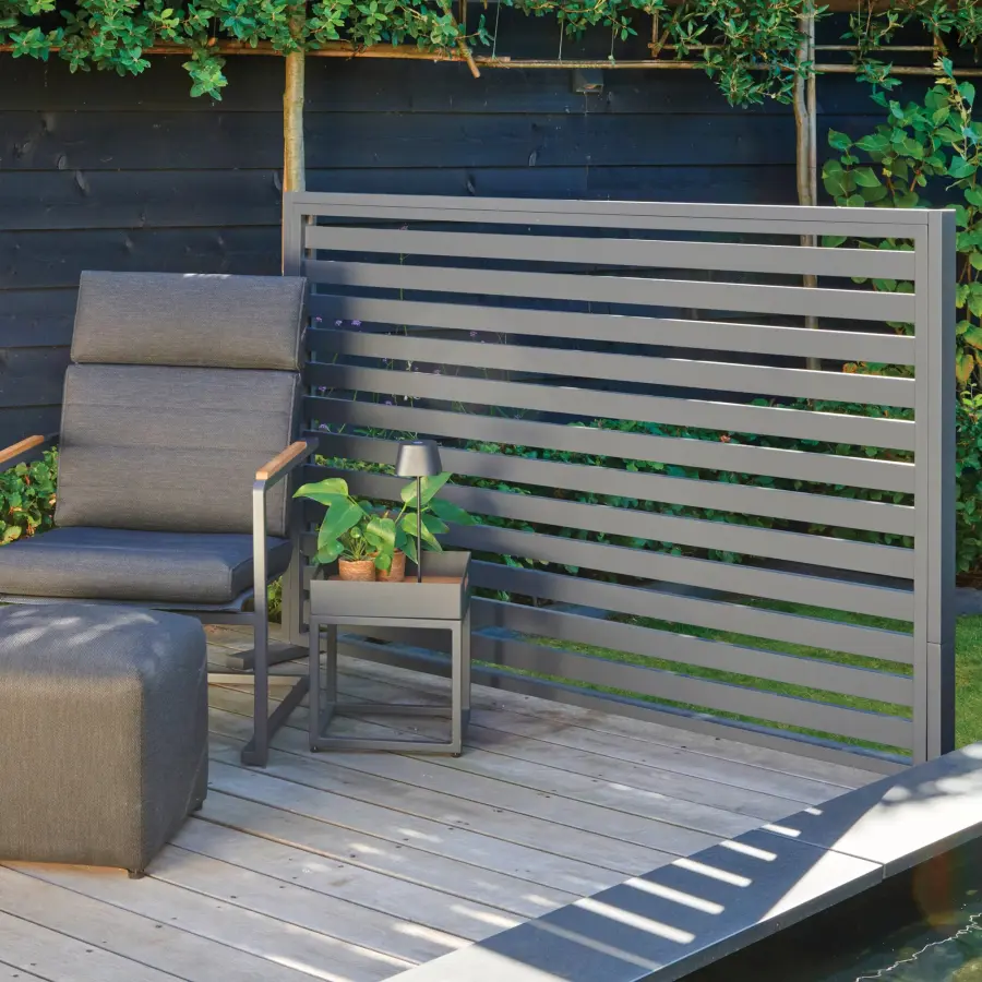 Aluminum Patio Room Divider - Short - Image 2