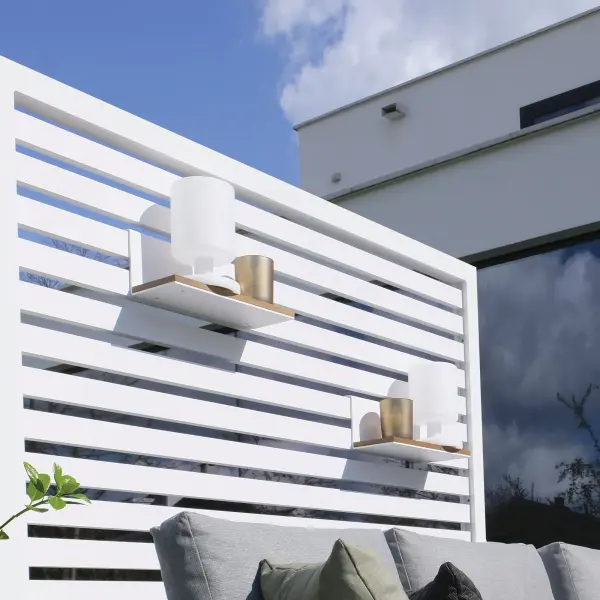 Aluminum Patio Room Divider - Short - Image 7