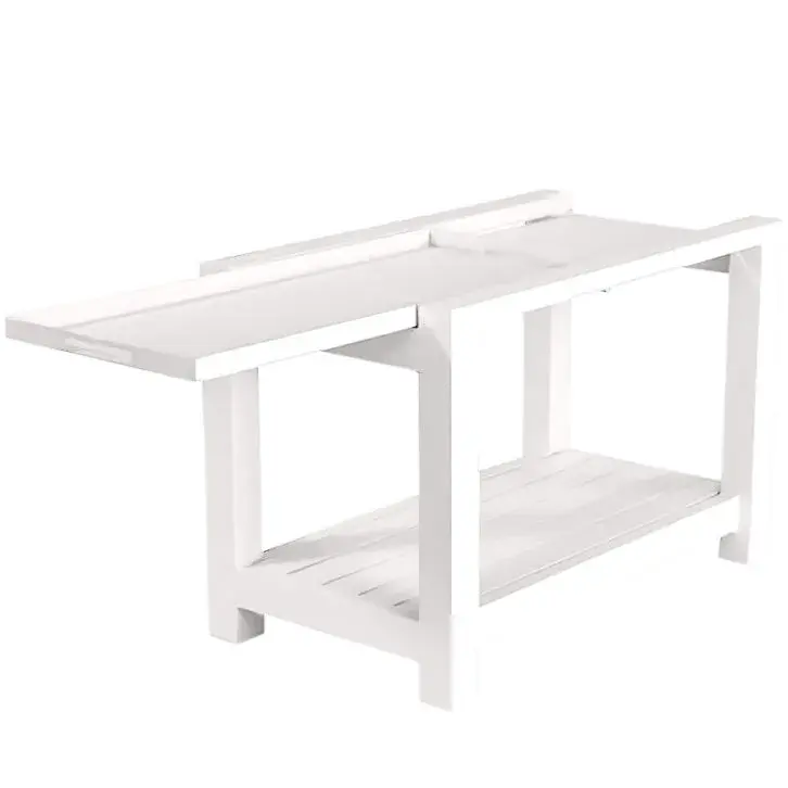 Easy Serving Trolley - White Aluminum - Image 16