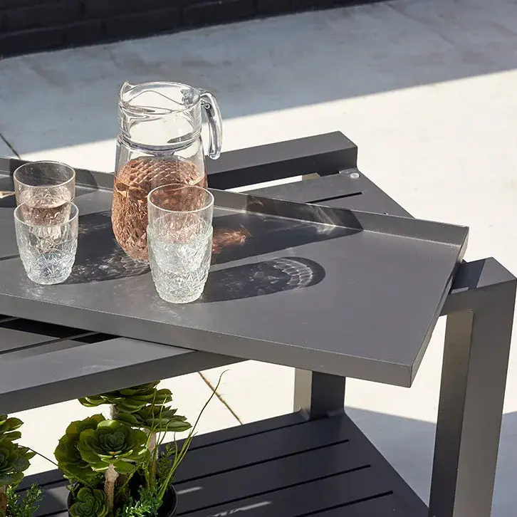 Easy Serving Trolley - White Aluminum - Image 6