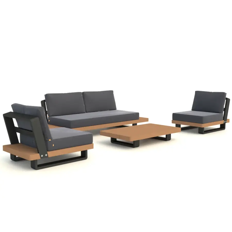 Fitz Roy Teak Armless Chair - Image 4