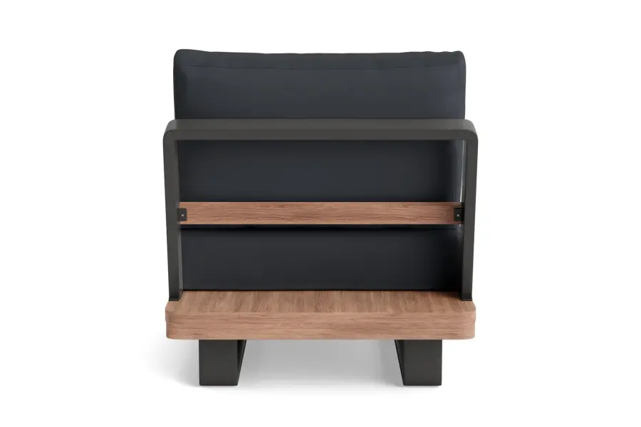 Fitz Roy Teak Armless Chair - Image 6