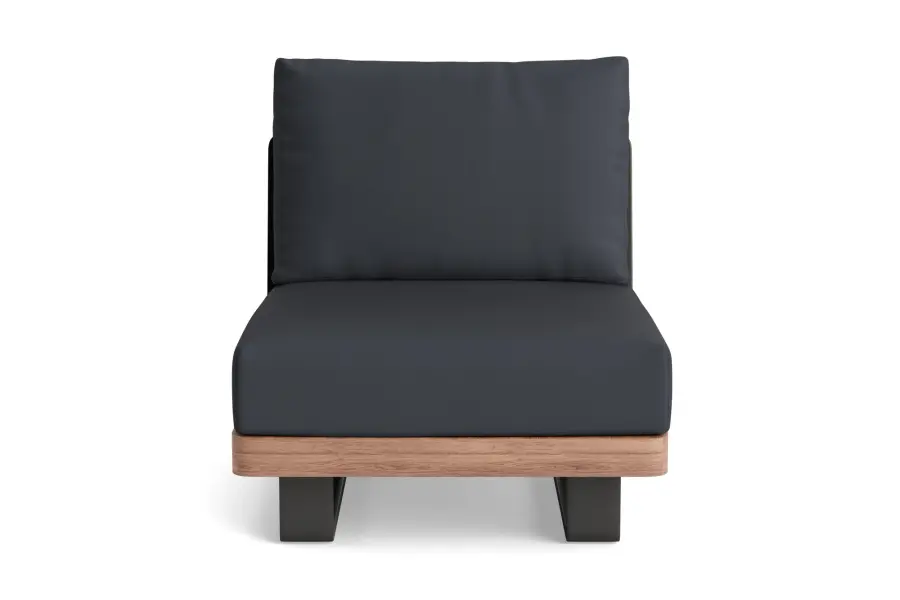 Fitz Roy Teak Armless Chair - Image 9