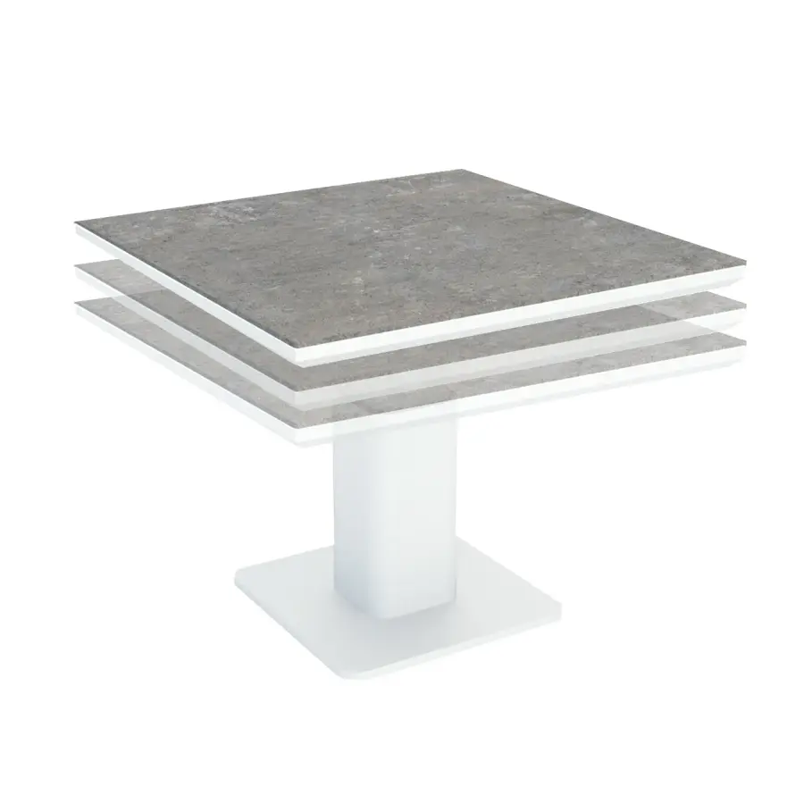 LUKA Adjustable Height Tables, White - Image 8