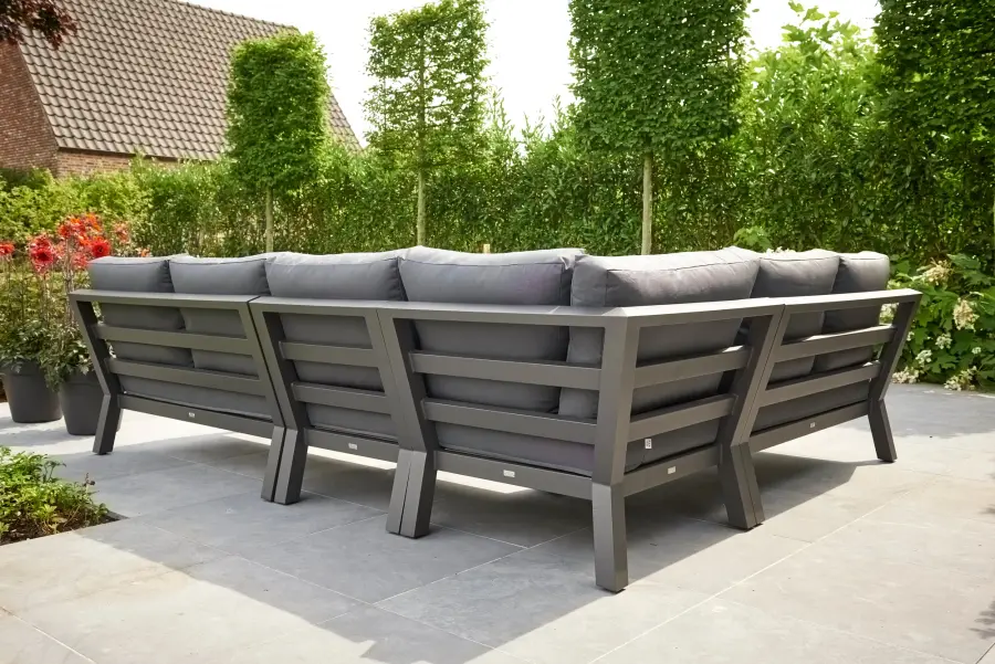 Timber Corner Conversation Set with Lounge Chair - Image 5