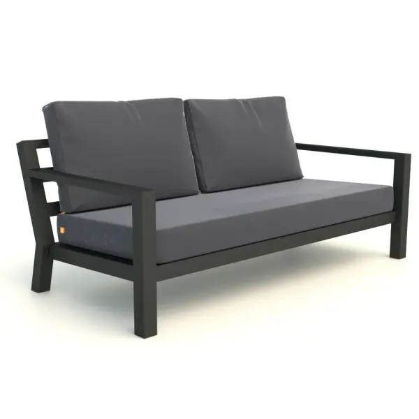 The Timber Loveseat combines lightweight aluminum construction with Sunbrella cushions for exceptional outdoor durability. Deep seating and wide armrests provide maximum comfort, while adjustable foot levelers ensure stability on any surface.