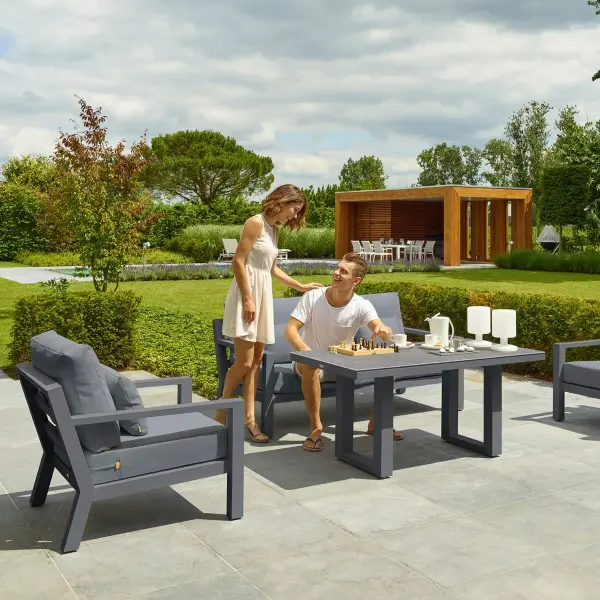 Timber Outdoor Sofa - Image 3