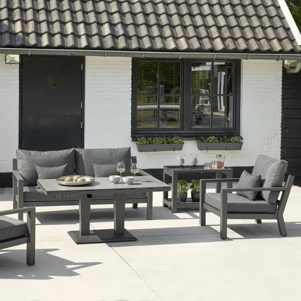 Timber Outdoor Sofa - Image 4