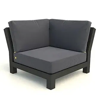 Nevada Large Corner Conversation Set with Ottoman - Image 8