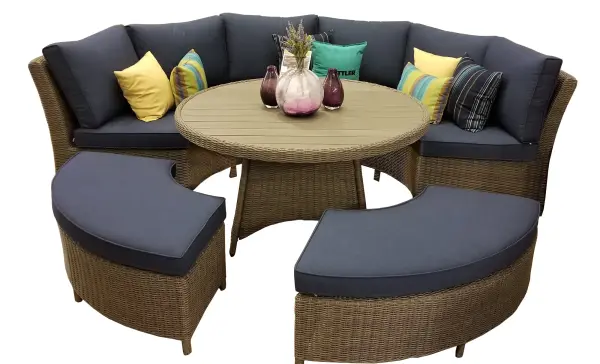 Palma Round Casual Dining Table - Image 4