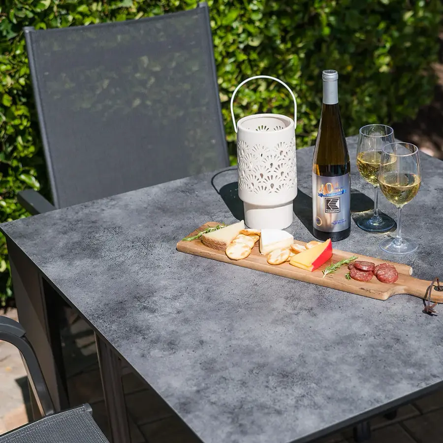 Basic Plus 5-Piece Outdoor Dining Set with Multi-Position Chairs - Image 5