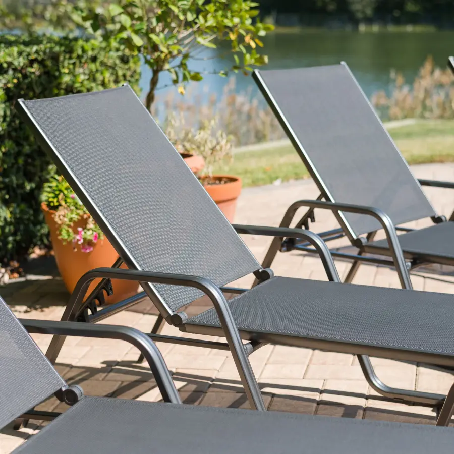 Basic Plus Stackable Lounger (2-Pack) - Image 6