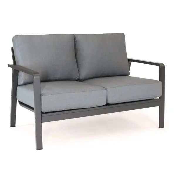Paros Aluminum Outdoor Lounge Set - Image 4