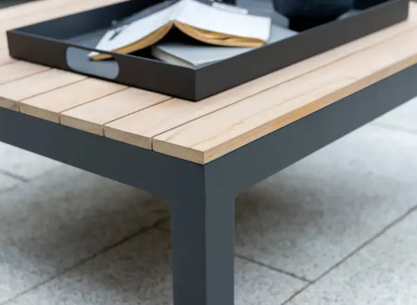 Elba Powder Coated Aluminum Serving Tray - Image 3
