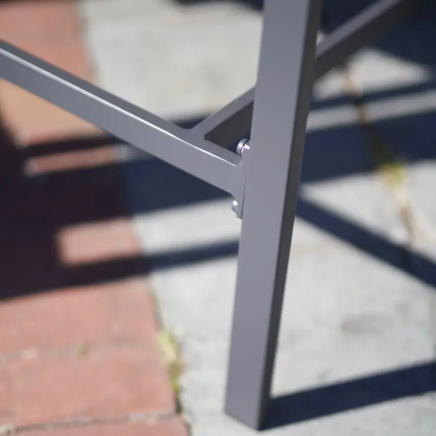 Elba Aluminum Bar Chair with Cushion - Image 10