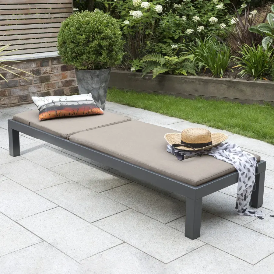 Elba Multi-Position Lounger with Cushion - Image 4