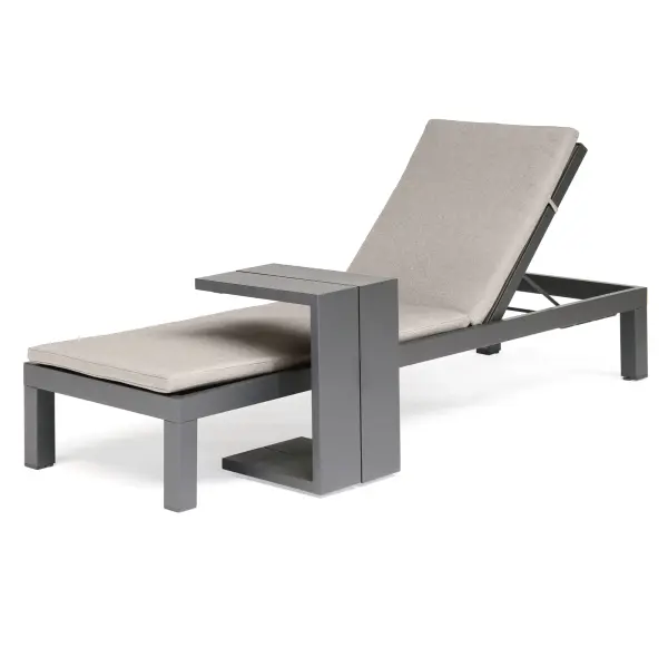 Elba Multi-Position Lounger with Cushion - Image 7