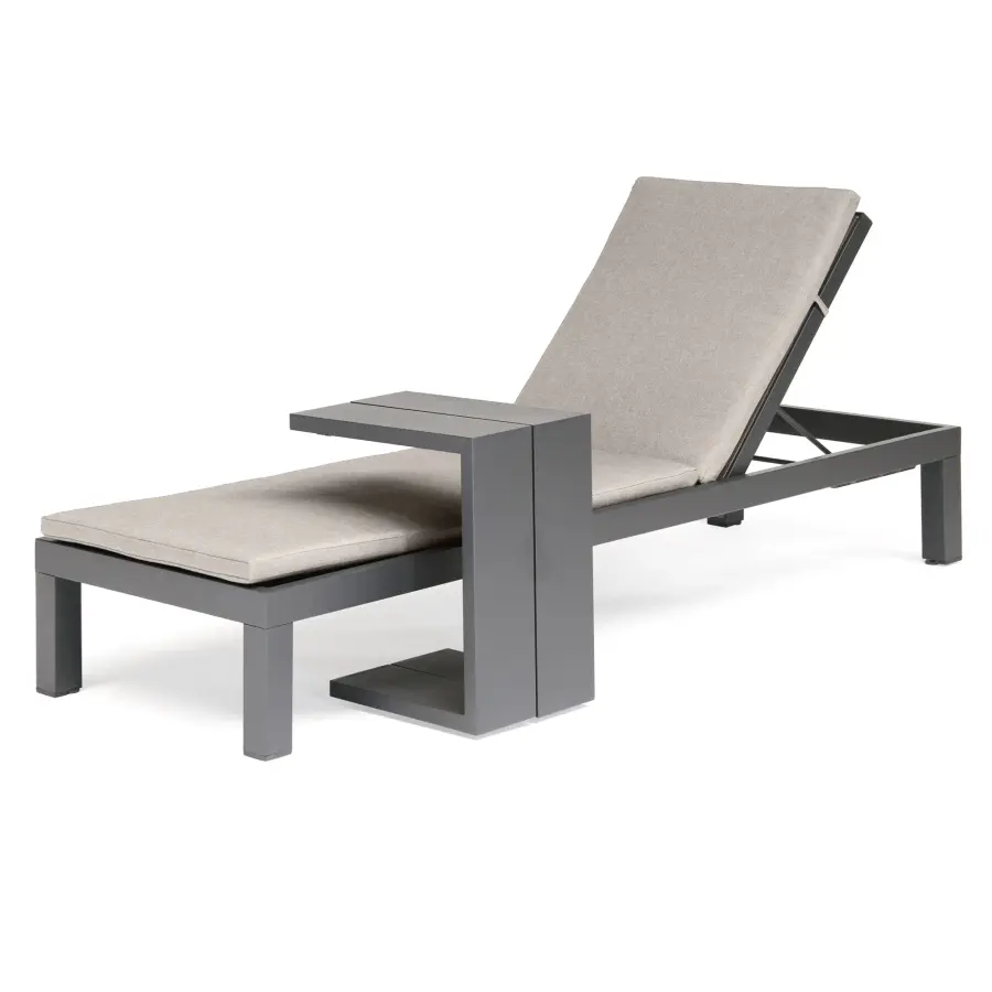 Elba Multi-Position Lounger with Cushion - Image 7