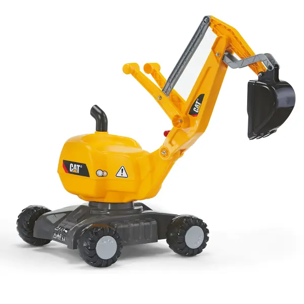 This CAT-branded ride-on digger combines realistic construction toy features with durable German engineering. The 360-degree rotating body and dual-action digging shovel provide engaging outdoor play for children ages 3+.