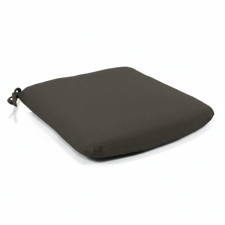 Seat Cushion With Ties - Jockey Red - Image 1