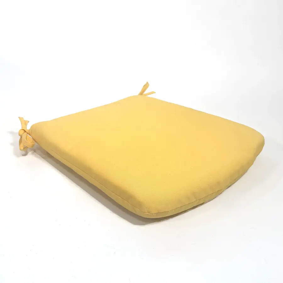 Seat Cushion With Ties - Jockey Red - Image 1