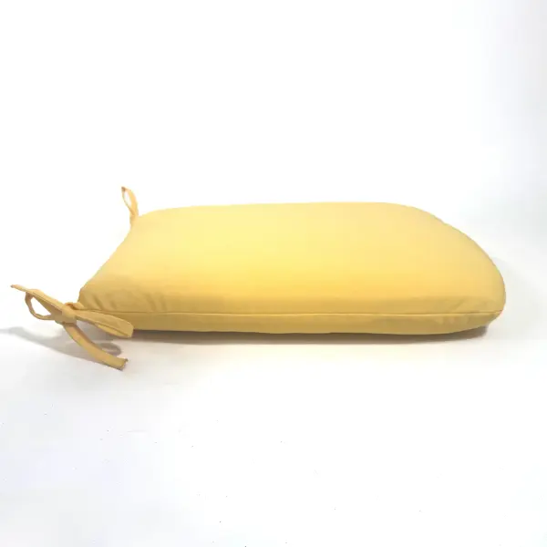 Seat Cushion With Ties - Jockey Red - Image 3