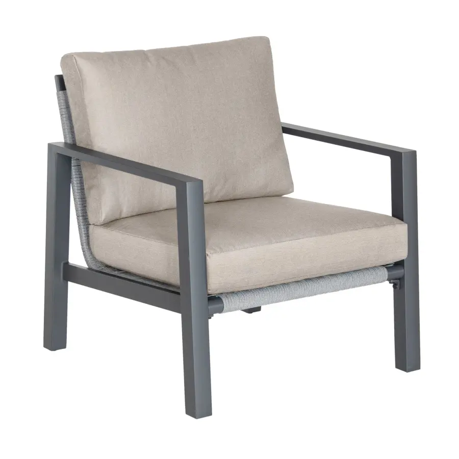 Larno Aluminum Outdoor Lounge Set - Image 2