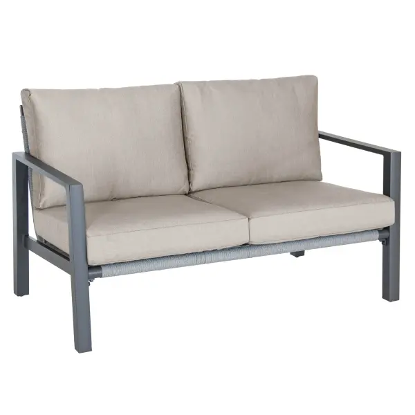 Larno Aluminum Outdoor Lounge Set - Image 3