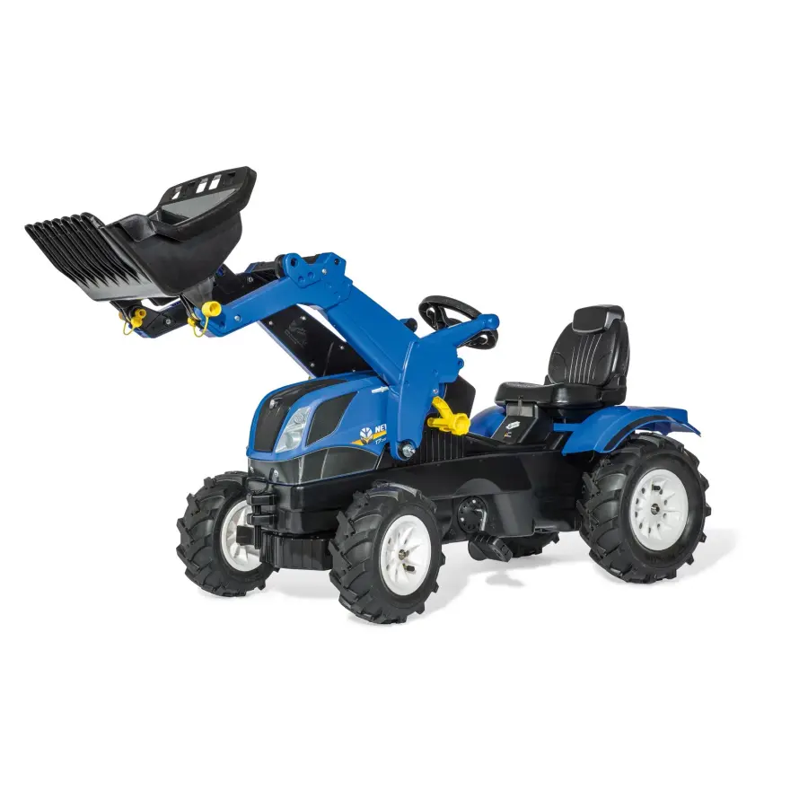 New Holland Farmtrac Airtire Pedal Tractor with Front Loader - Image 1