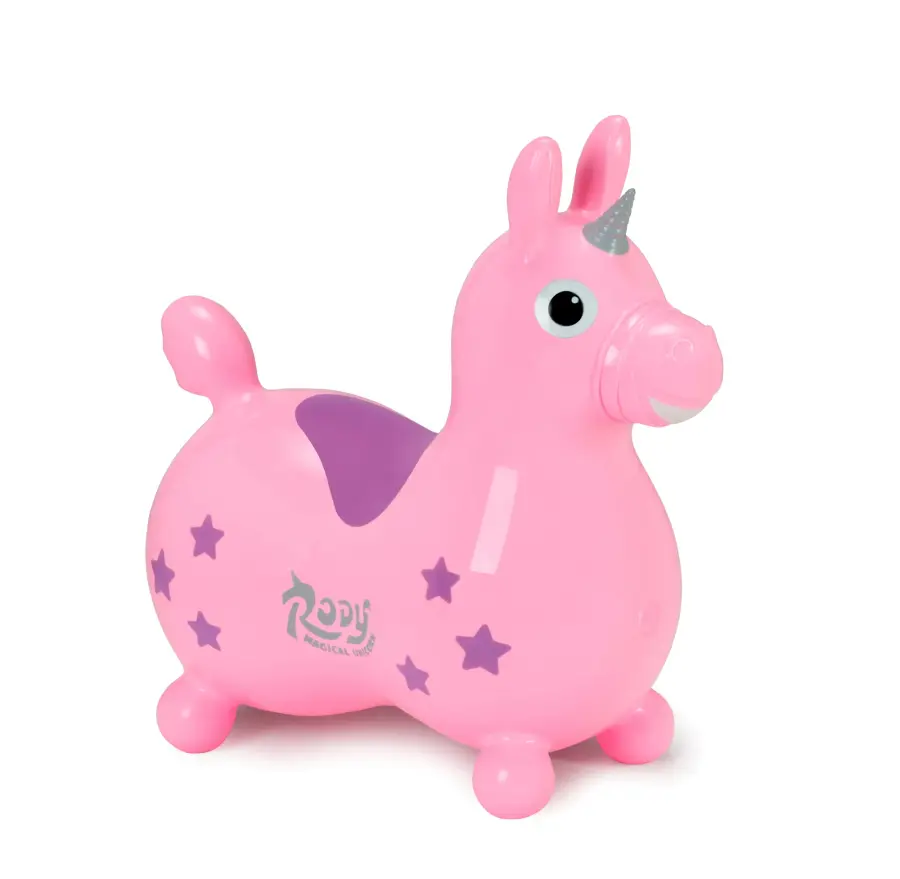 Rody Magical Unicorn Bounce Toy with Pump - Image 2