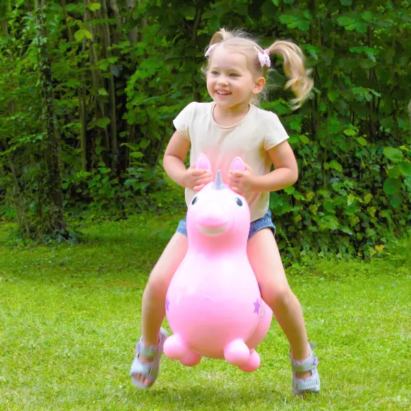 Rody Magical Unicorn Bounce Toy with Pump - Image 3