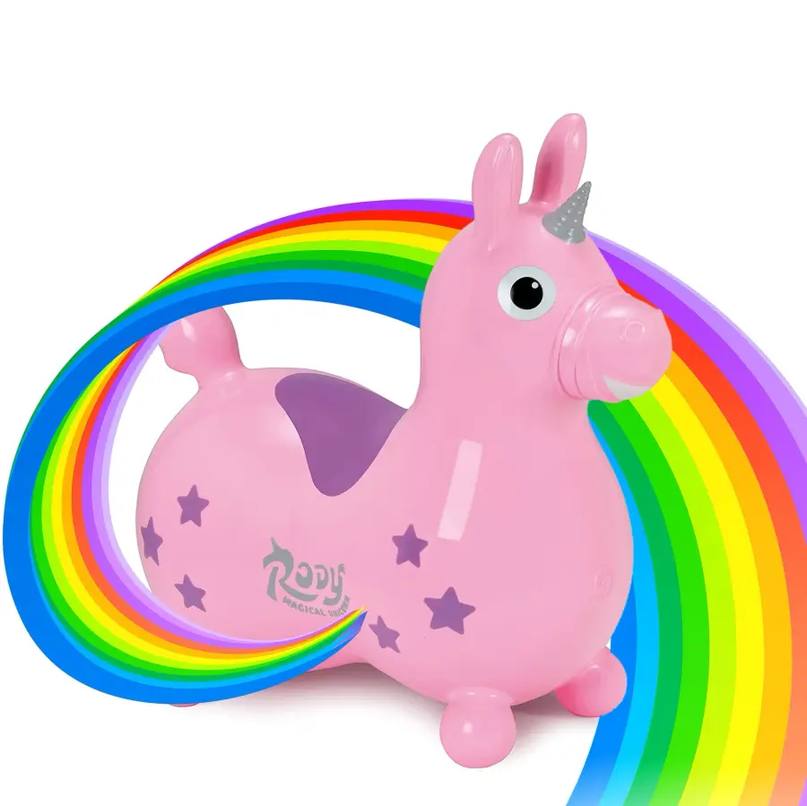 Rody Magical Unicorn Bounce Toy with Pump - Image 6