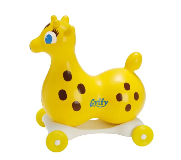 The Rody Bounce Horse combines fun and development, promoting balance, motor skills, and body coordination. Used by therapists and nursery schools, this versatile toy converts from bouncing to rocking mode. - alternate view