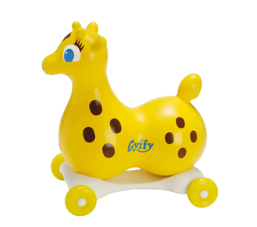 Rody Bounce Horse with Rocking Base and Saddle - Image 2