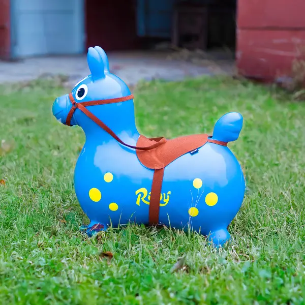 Rody Bounce Horse with Rocking Base and Saddle - Image 6