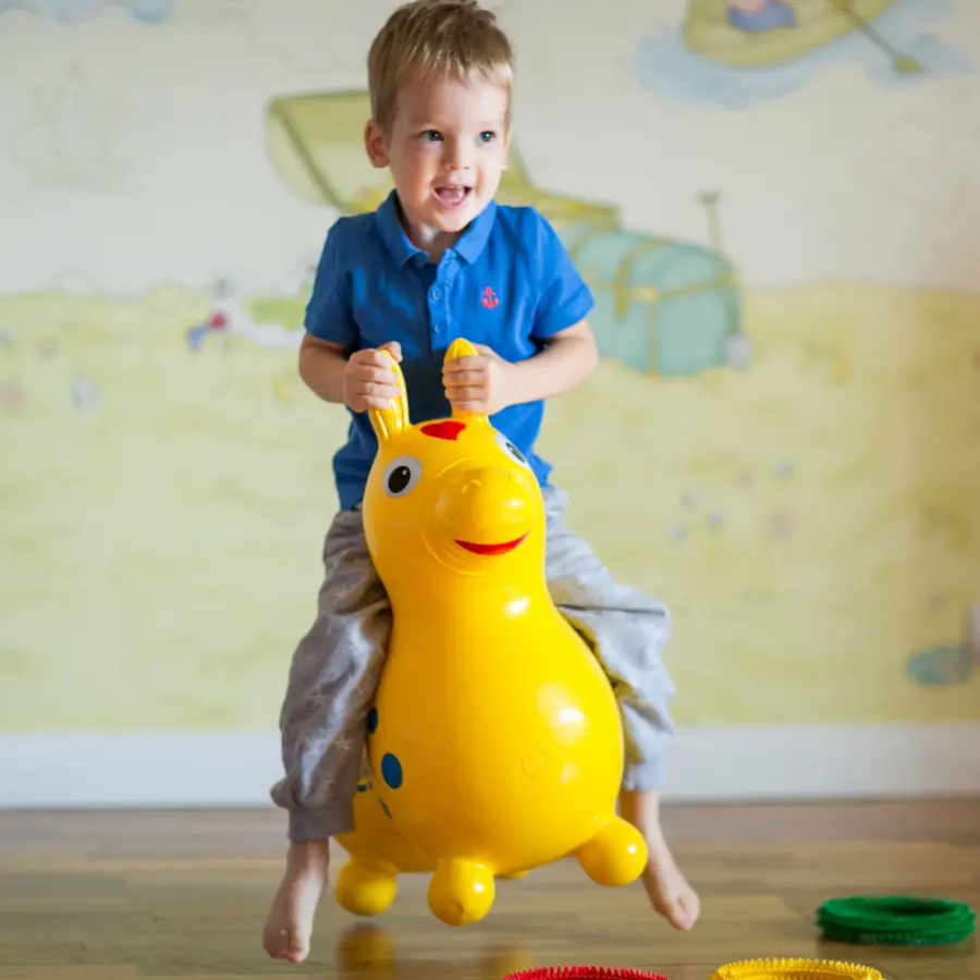 Rody Inflatable Bounce Horse with Pump - Image 2