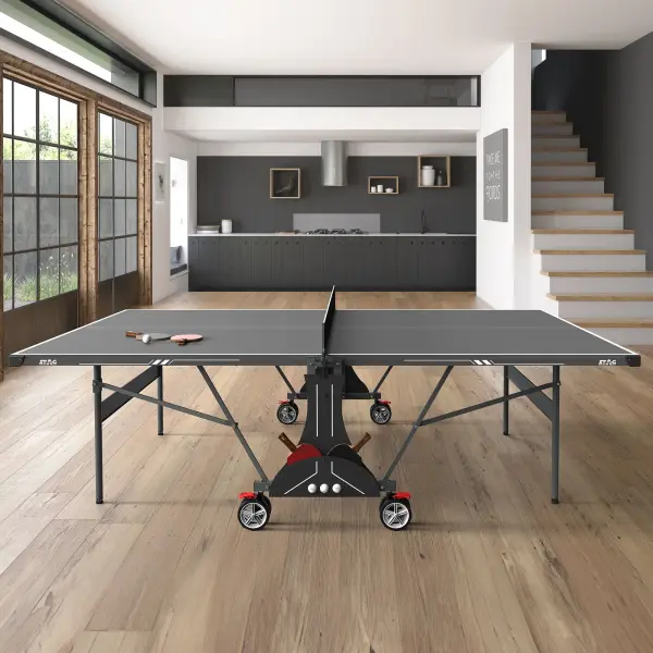 STAG Stealth Indoor Table Tennis Table 2-Player Bundle - Image 3