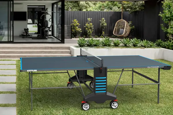 KETTLER OUTDOOR 4 Table Tennis Table - 2-Player Bundle - Image 4